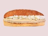Halawa With Qeshta Sandwich