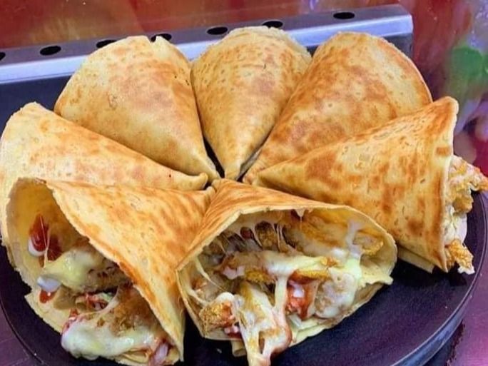 oriental sausage crepe