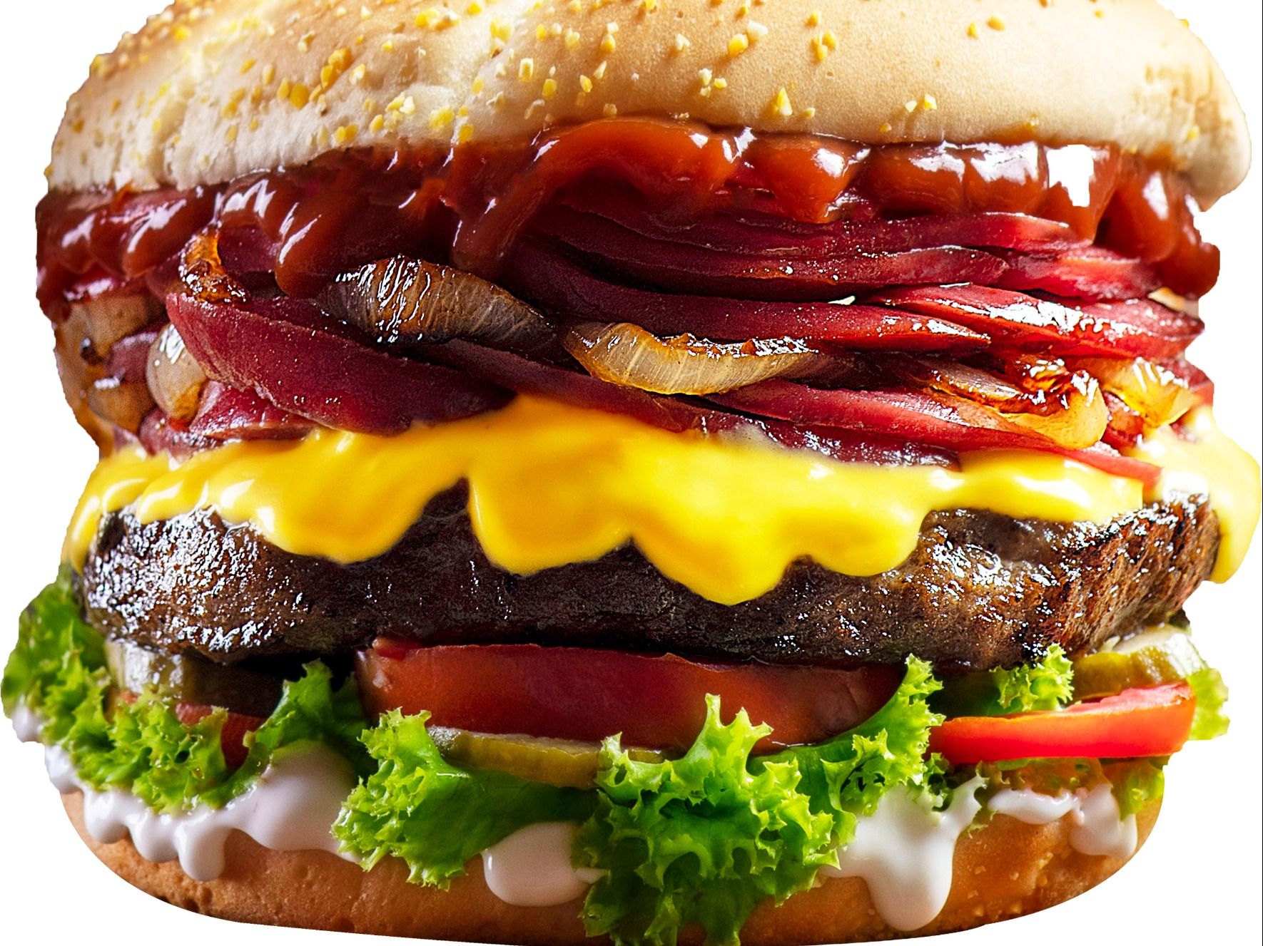 Hoodie Beef Burger Sandwich