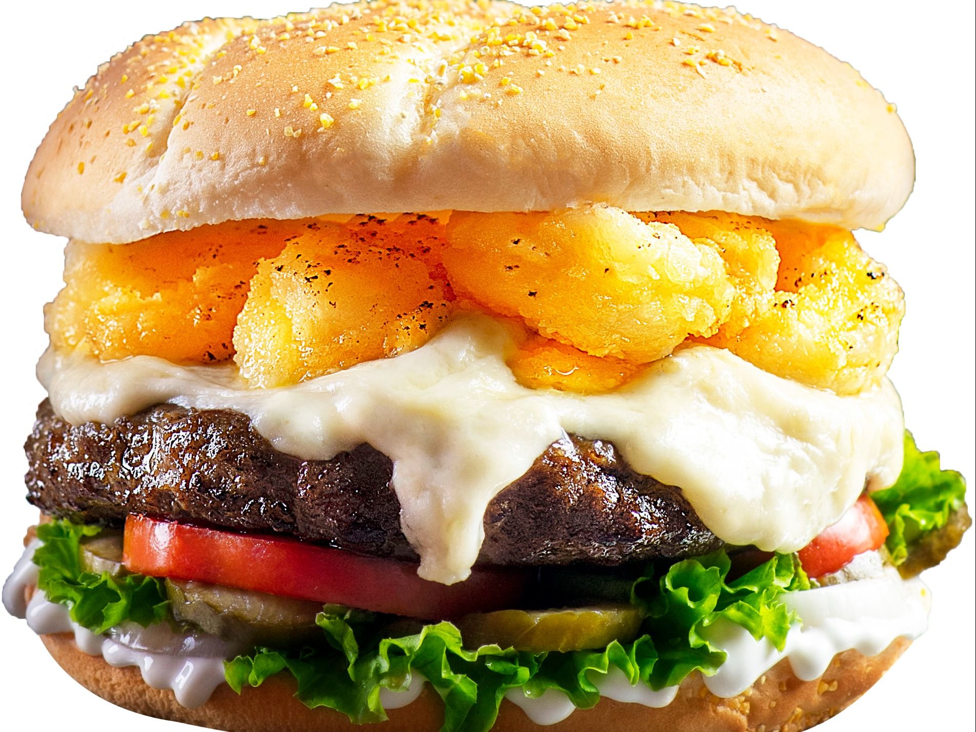 Deep Sea Burger Sandwich.