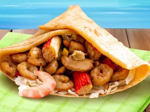Sea ​​food Crepe