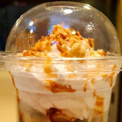 Ferrero Rocher Ice Cream with Kinder Bueno.