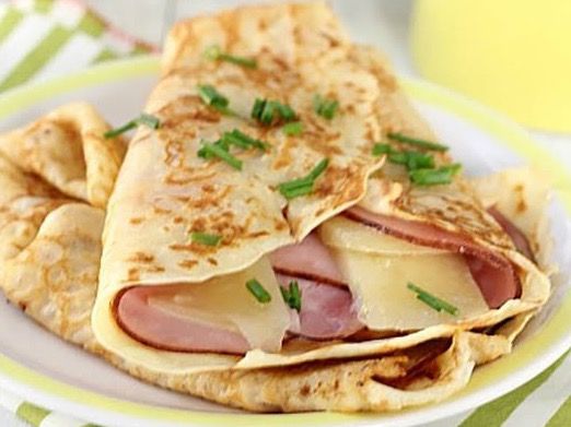 Smoked Chicken Crepe