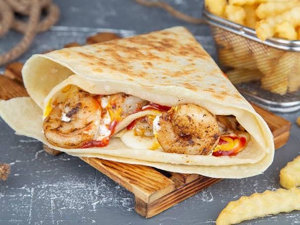 Shrimp Crepe
