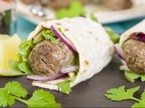 Kofta With Kiri Cheese Sandwich