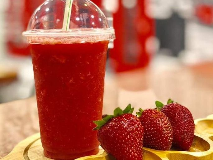 Strawberry juice