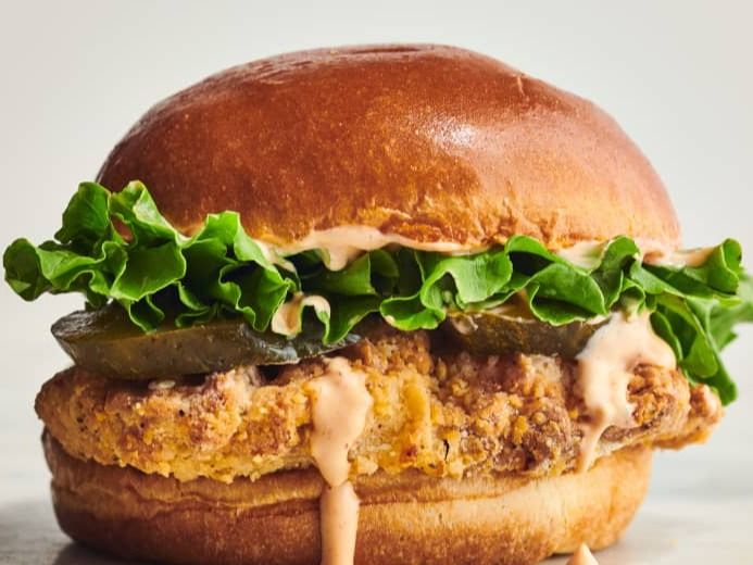 Spicy Chicken Pane Sandwich