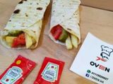 French Fries With Garlic Dip Wrap