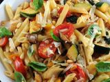 Pasta Aglio E Olio With Vegetables