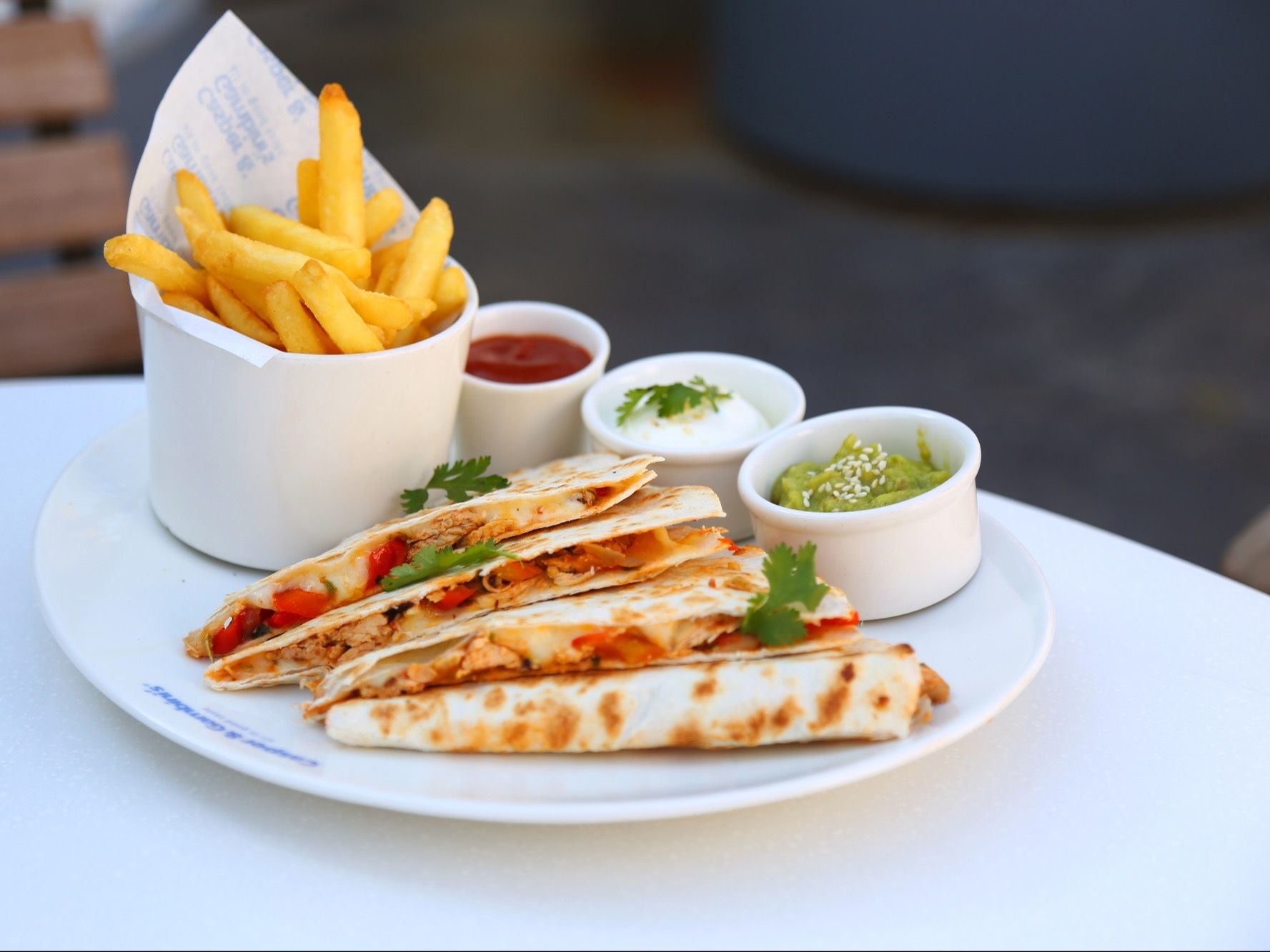 Chicken Quesadillas