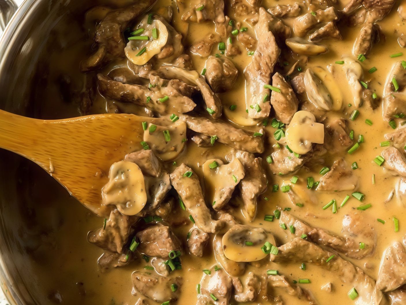 Beef Stroganoff