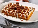 Melted Kinder Waffle