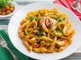 Seafood Pasta Casserole With Red Sauce
