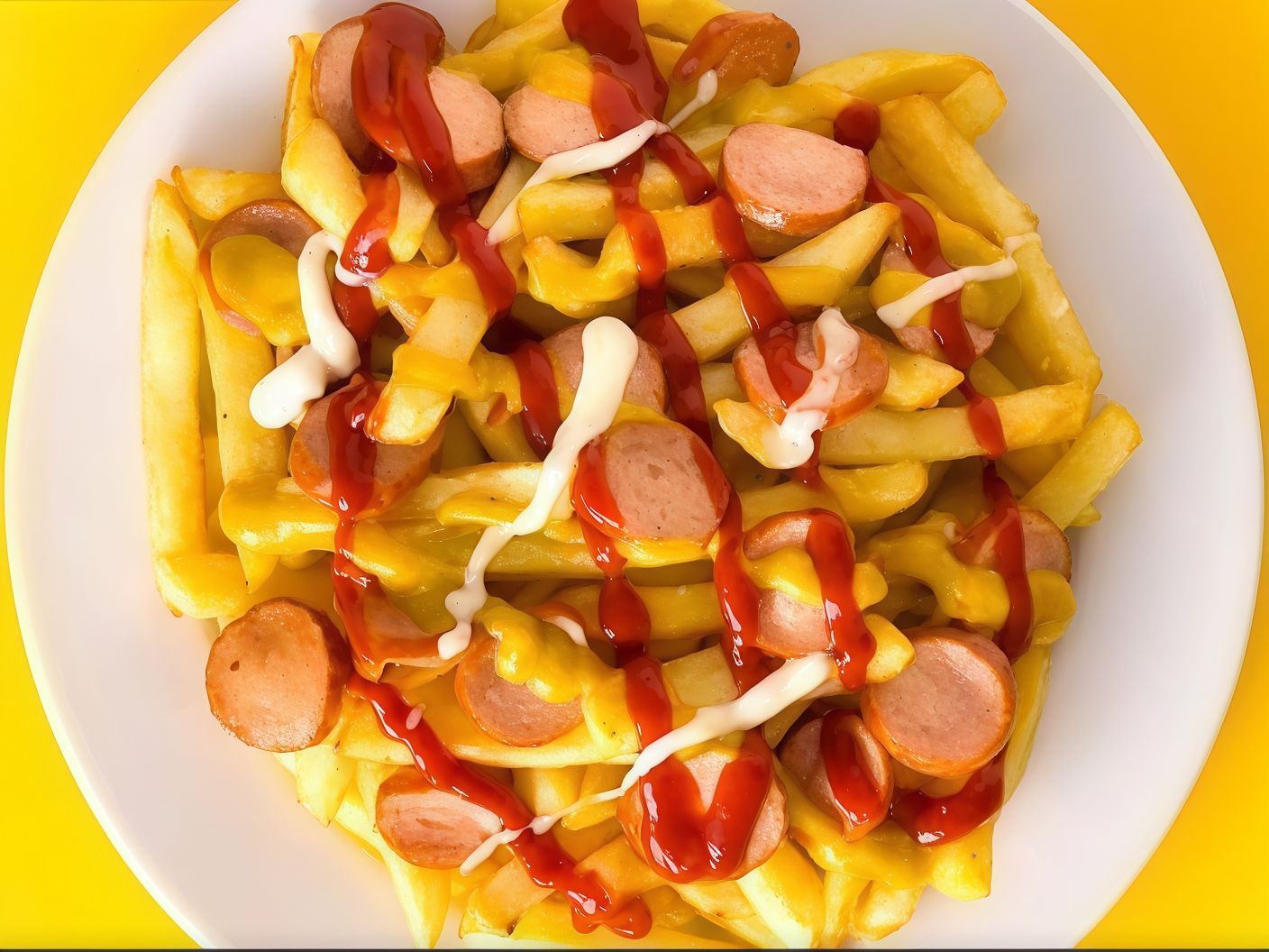 Fries With Sausage