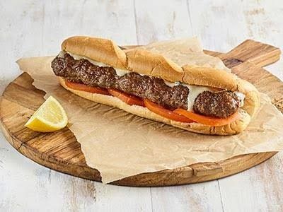 Kofta Skewer Sandwich