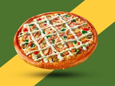 Large Chicken Ranch Pizza