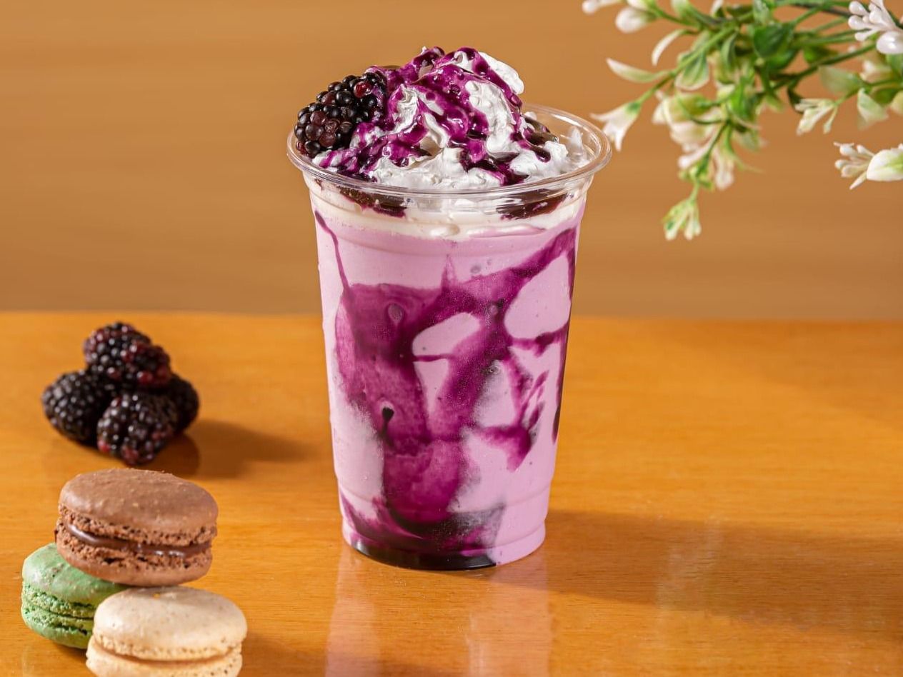 Blueberry Milkshake