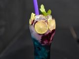 Blue Hawaiian soda