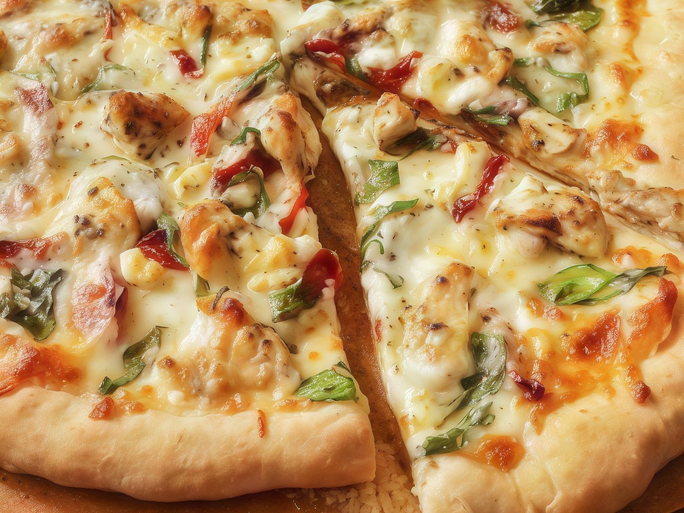 Chicken Shawerma Pizza