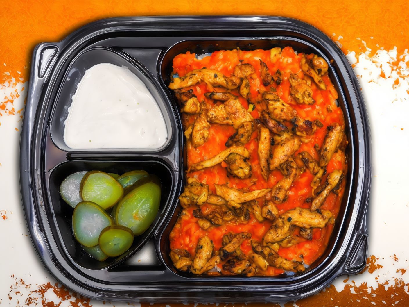Large Fatteh Chicken Shawerma Meal