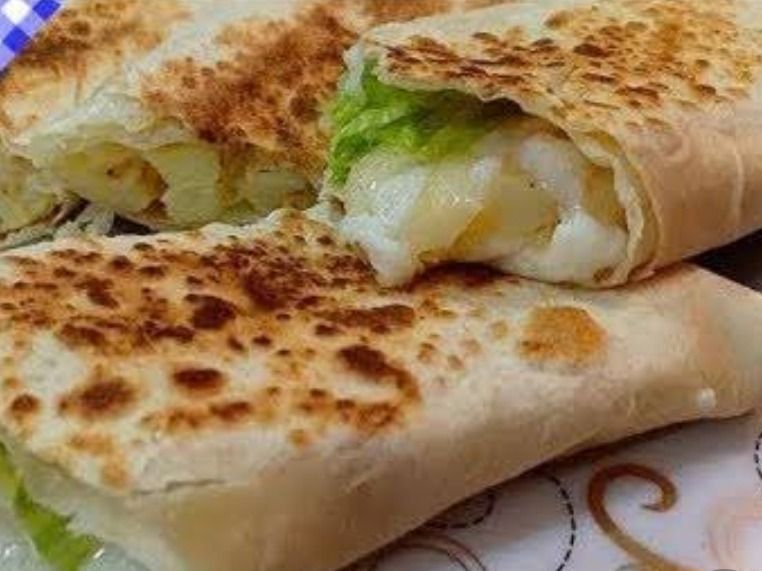 Mozzarella Potato Sandwich