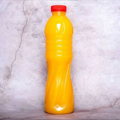 Sugarcane With Orange Juice Bottle