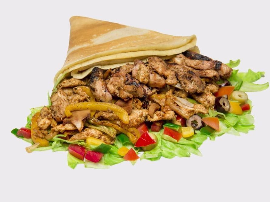 Chicken Fajita Crepe
