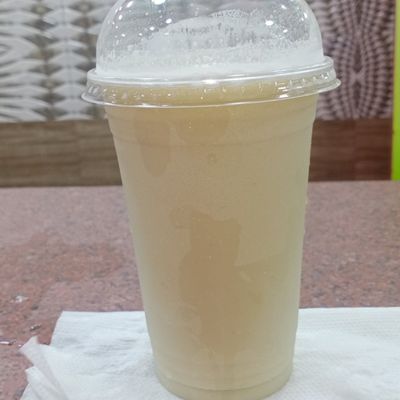 Sugarcane With Ice Cream Juice