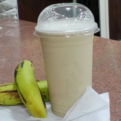 Sugarcane With Banana Juice