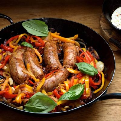 Oriental Sausage Sandwich