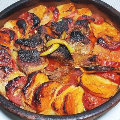 Potatoes With Meat Casserole