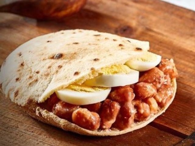 Foul With Boiled Egg Sandwich