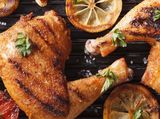 Quarter Chicken Thigh Meal
