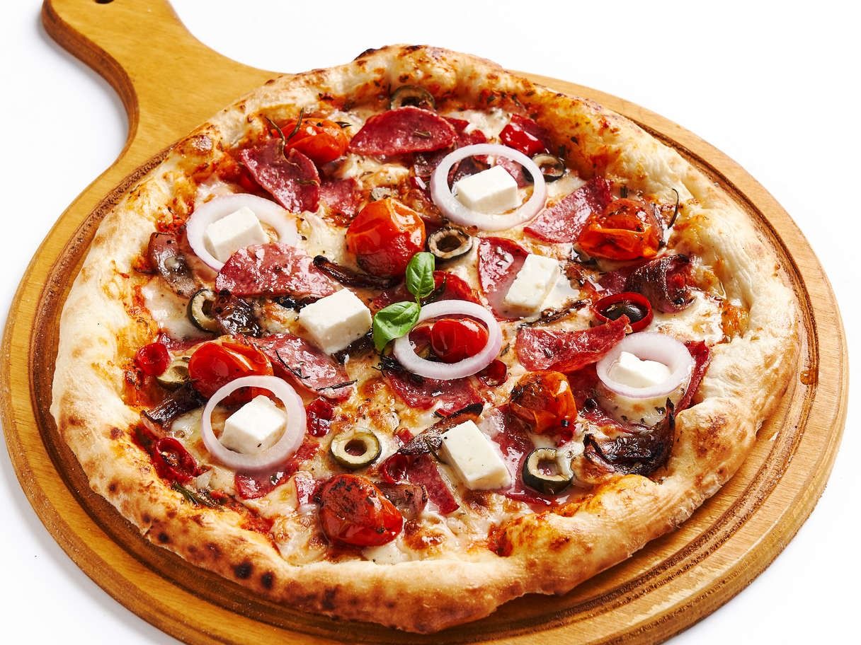 Salami Pizza 1 Slice