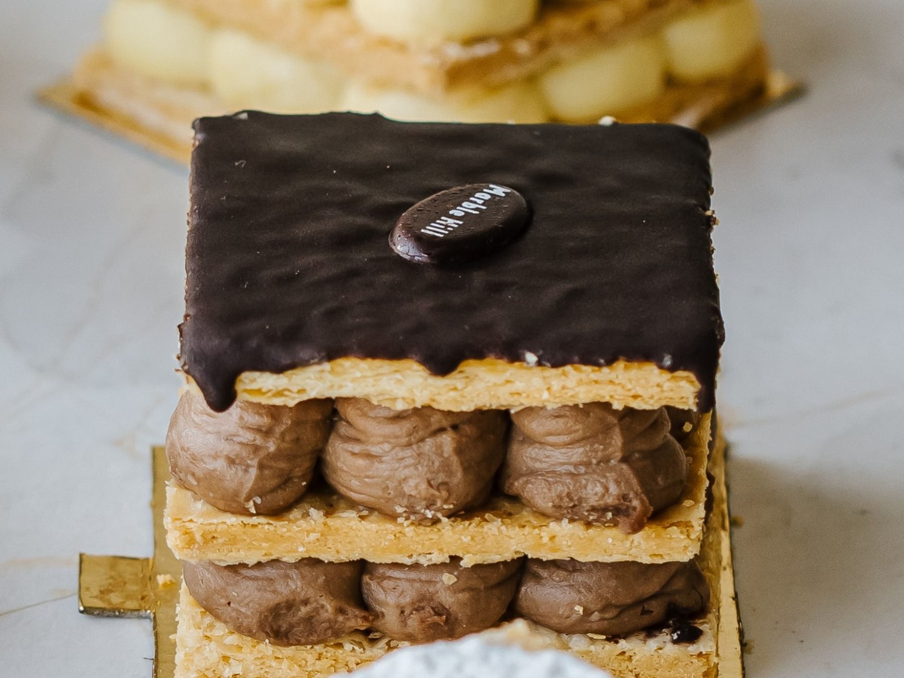 Millefeuille Chocolat Gateau
