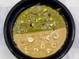 Half Pistachio Half Hazelnut Rice Pudding