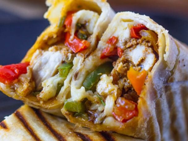 Chicken Fajita Wrap
