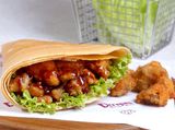 BBQ Grilled Chicken Crepe
