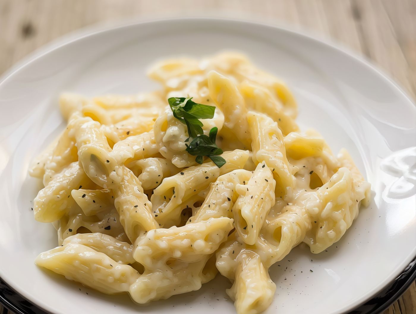 Mixed cheese pasta