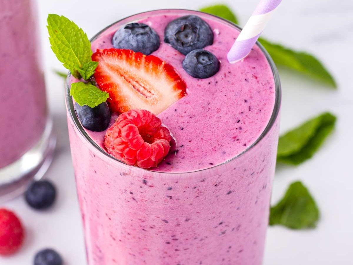 Mix Berry Milkshake