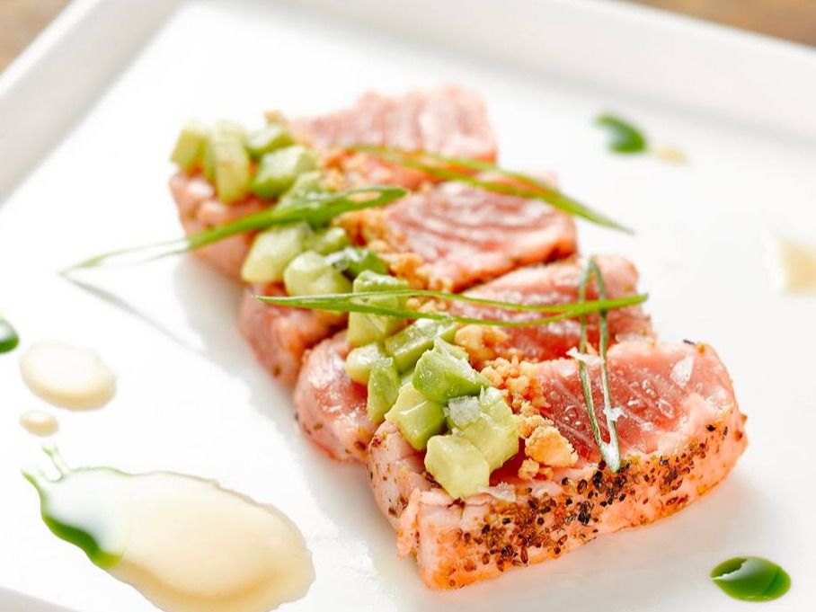 Salmon Tataki