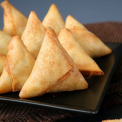 Plate Of Samosa