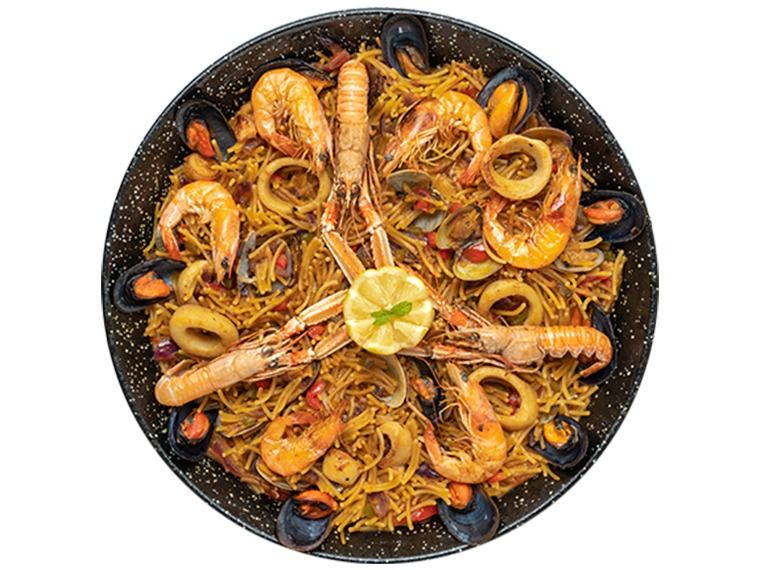 red sauce seafood pasta