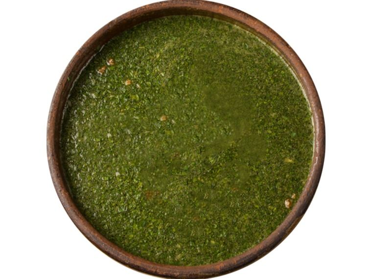 plain molokhia soup