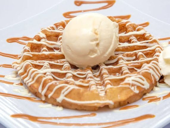 White Chocolate Waffle