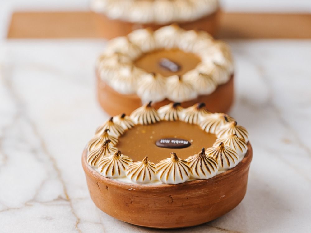 Sweet Potato Meringue Pot