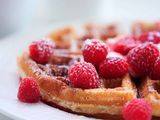 raspberry Waffle