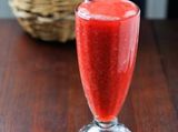 strawberry smoothie