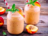 peach smoothie