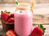 strawberry milkshake